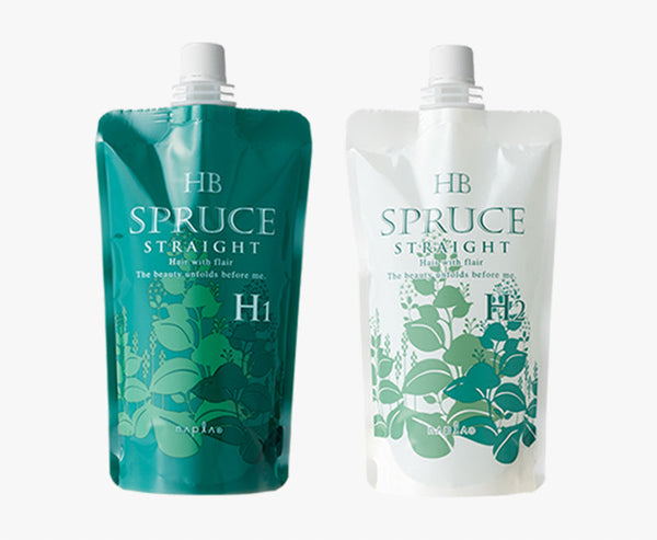 HBスプリュース ストレートH 1剤・2剤セット 400g_21%