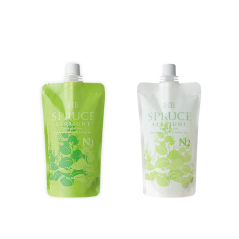 HBスプリュース ストレート 1剤・2剤セット 400g_15%
