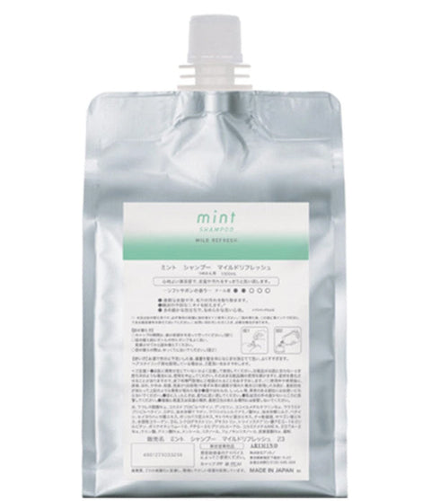 ミントシャンプー マイルドリフレッシュ 1000ml_19%