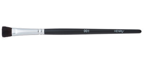 フラットブラシ 小 001 ポニー100%