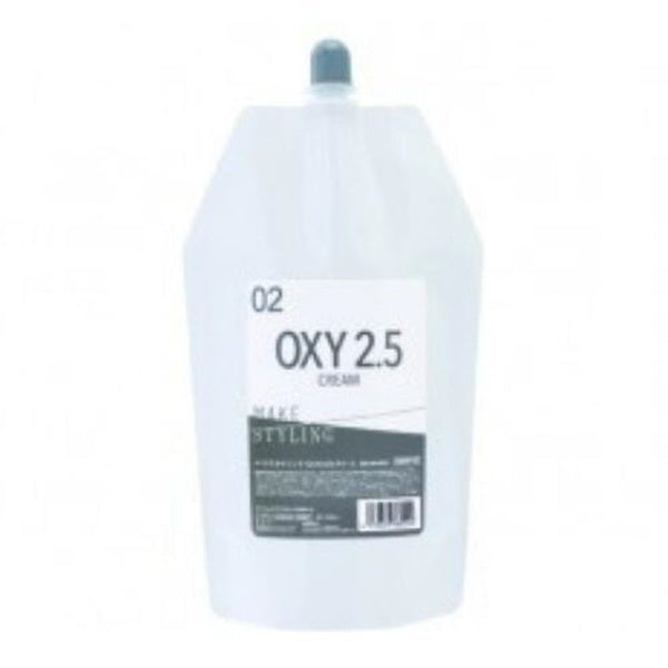 プラチナム メイクスタイリング オキシ 2.5% (クリーム) 1000ml_20%
